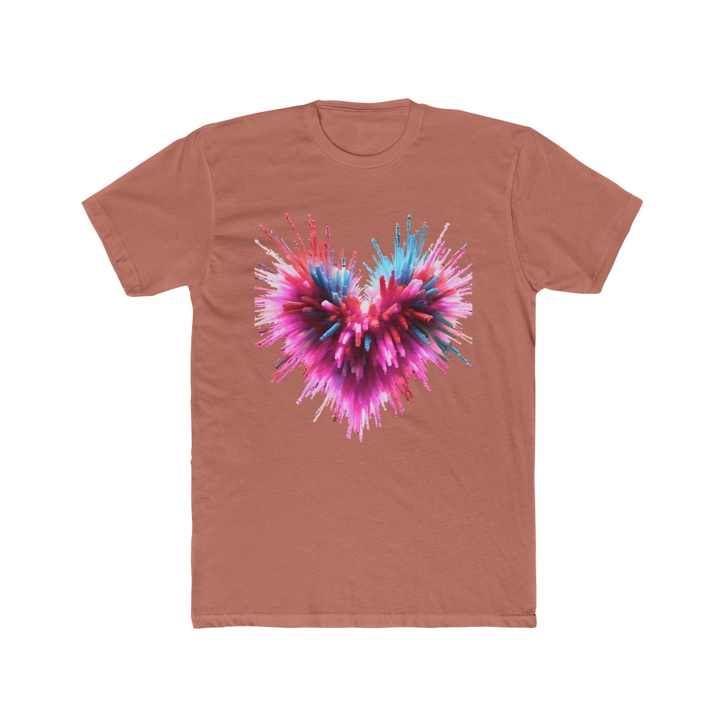 Colorful Casual Design - Unisex Cotton  Graphic T-Shirt.