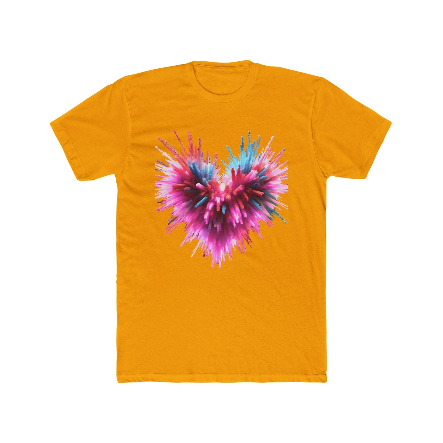 Colorful Casual Design - Unisex Cotton  Graphic T-Shirt.