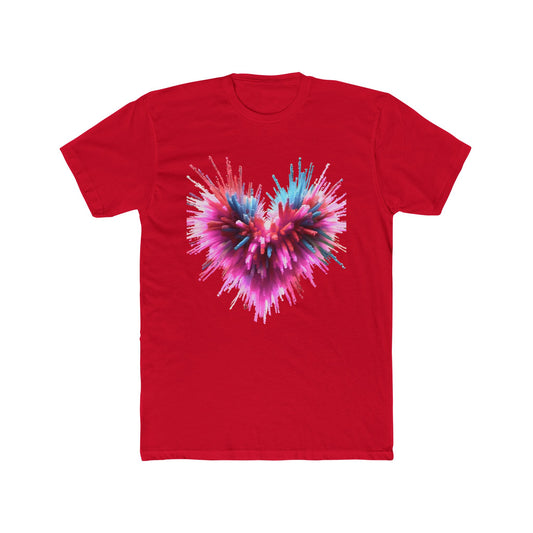 Colorful Casual Design - Unisex Cotton  Graphic T-Shirt.
