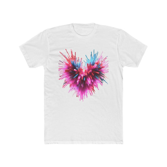 Colorful Casual Design - Unisex Cotton  Graphic T-Shirt.